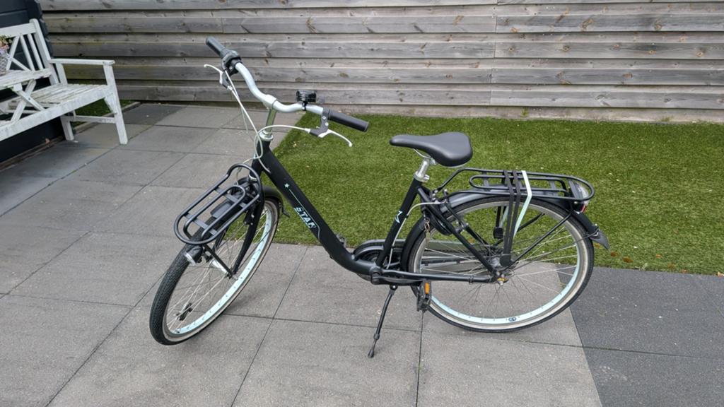 Batavus STAR meiden fiets 26 inch., Fietsen en Brommers, Terugtraprem, Versnellingen, Batavus, Zo goed als nieuw