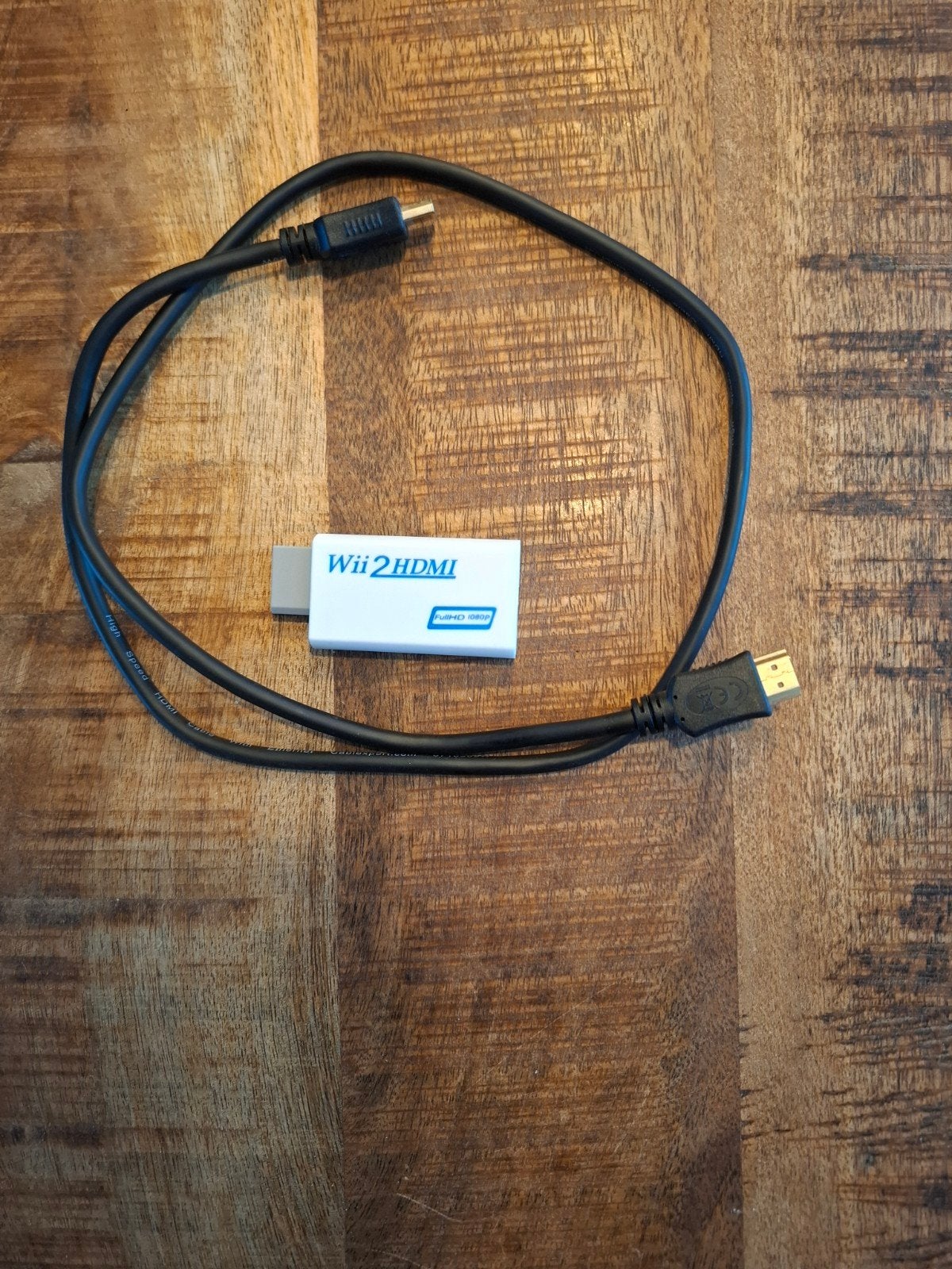 Nintendo wii HDMI conector set met conector en Hdmi kabel., 1 speler, Ophalen of Verzenden, Zo goed als nieuw, Vanaf 3 jaar