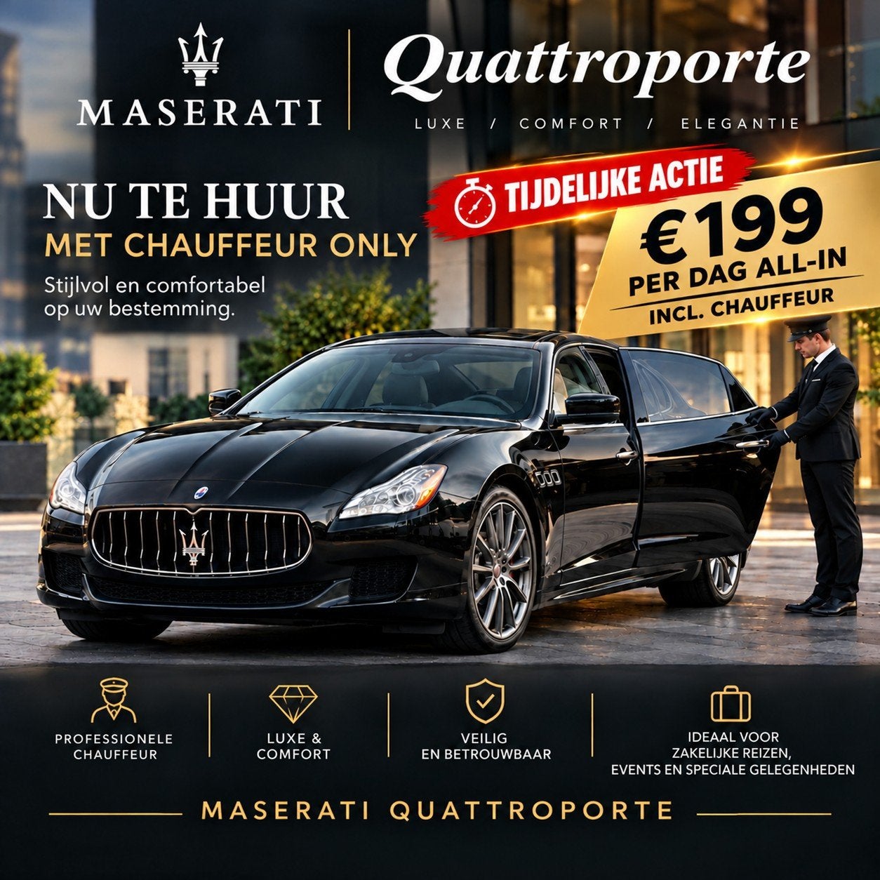 *** MASERATI HUREN | VIP | ZAKELIJK | PRIVE | VIDEOCLIPS ***, Ophalen of Verzenden