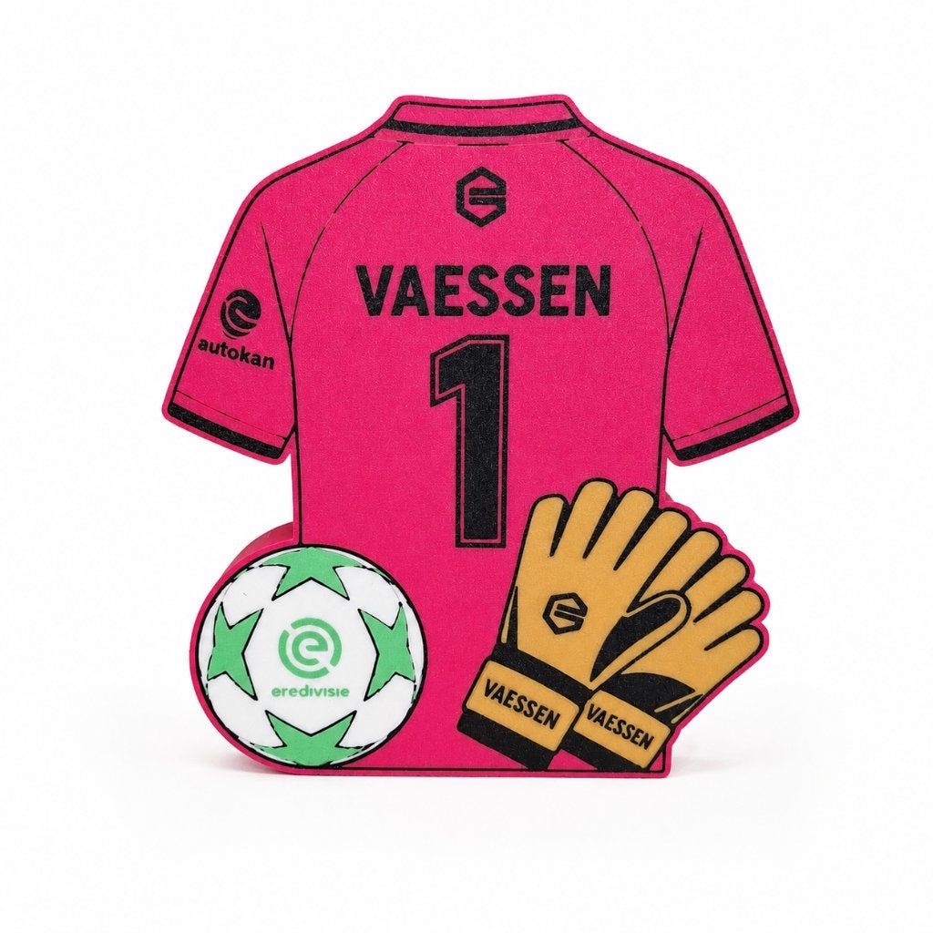 Gepersonaliseerd keepersshirt – club, naam en rugnummer, Ophalen of Verzenden, Nieuw, Overige binnenlandse clubs, Overige typen