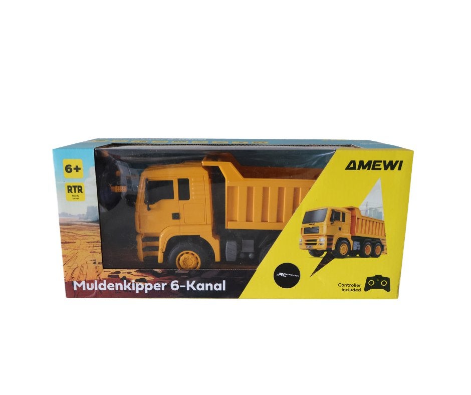Dump Truck 6-Channel 1/18 RTR 22711, Ophalen of Verzenden, Nieuw, Overige schalen, Auto offroad