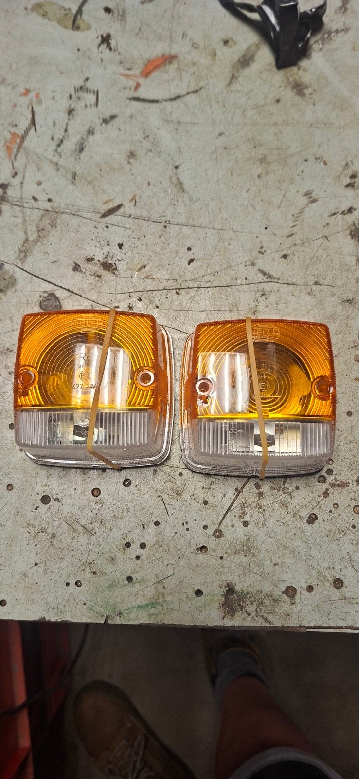 Aanhanger verlichting, Ophalen