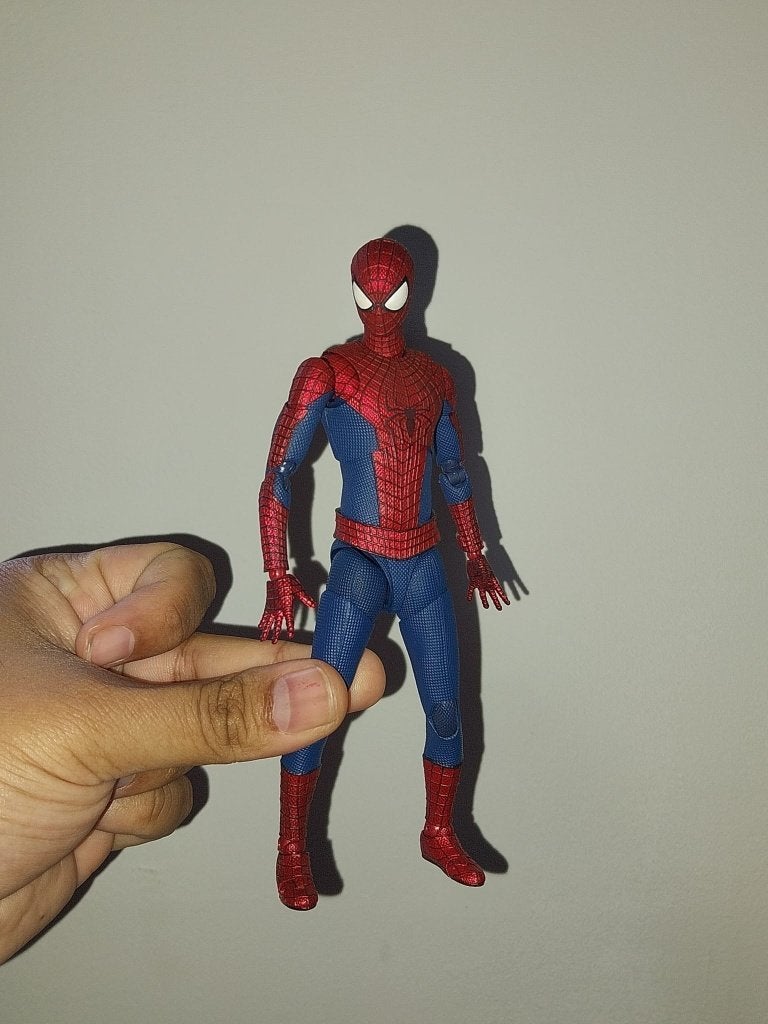 SHF amazing spiderman figure, Ophalen of Verzenden, Zo goed als nieuw