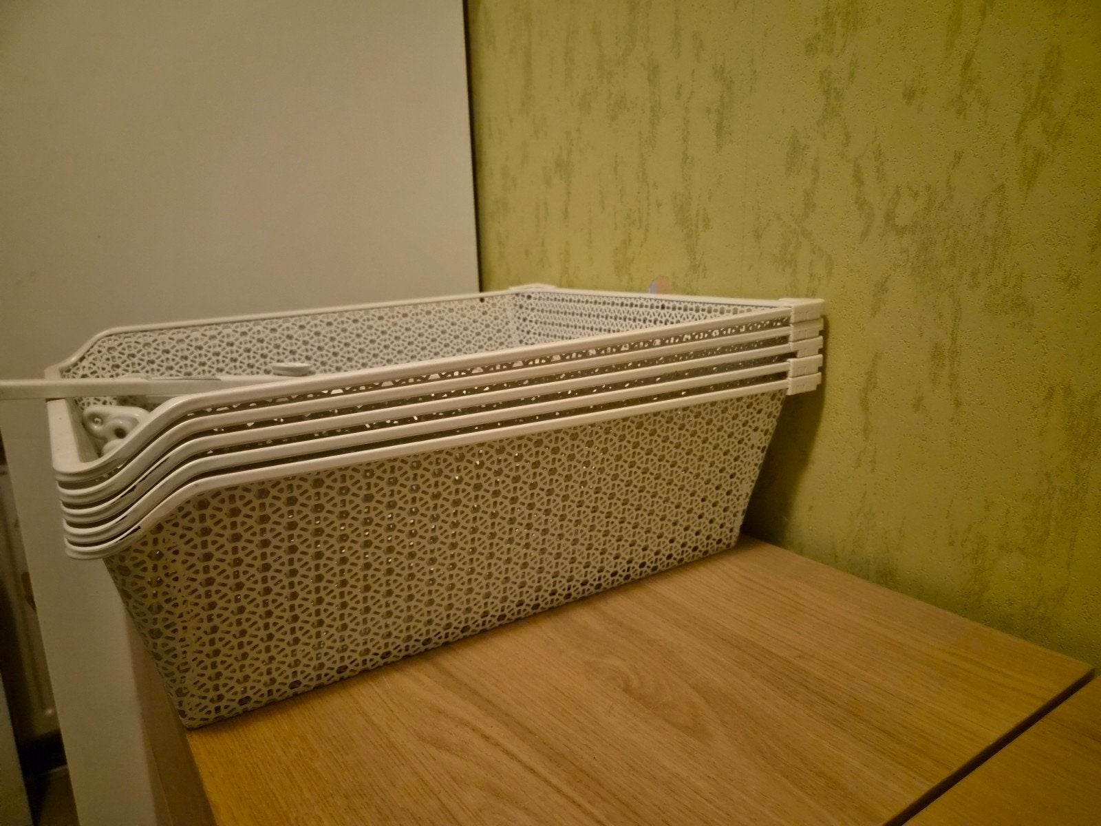 IKEA Komplement draadmanden (5 stuks), Huis en Inrichting, Ophalen, Met plank(en), Modern, functioneel, 50 tot 100 cm