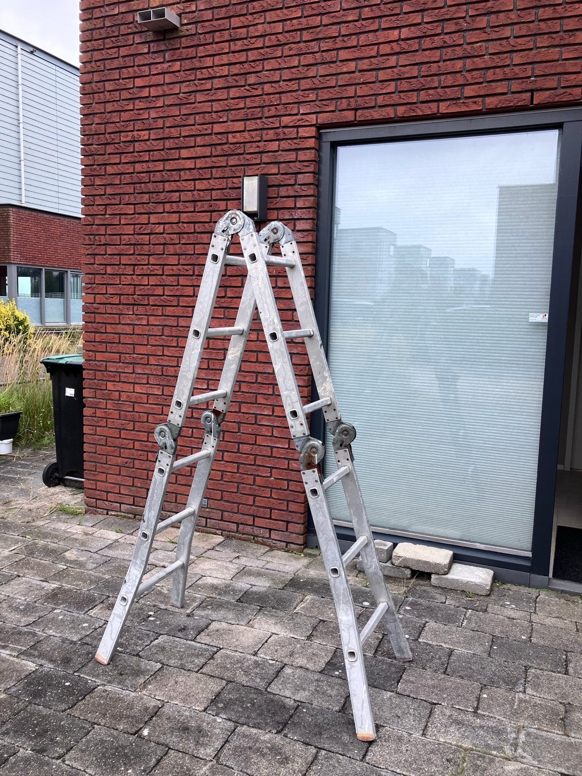Altrex 4x3 reformladder - Gebruikt, Ophalen, Gebruikt, Ladder, Opvouwbaar of Inschuifbaar