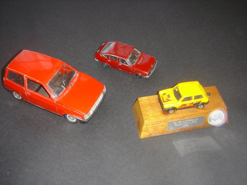 3x Lancia en Autobianchi modelauto. A112, Beta Ypsilon, Ophalen of Verzenden, Gebruikt, Auto, Overige merken