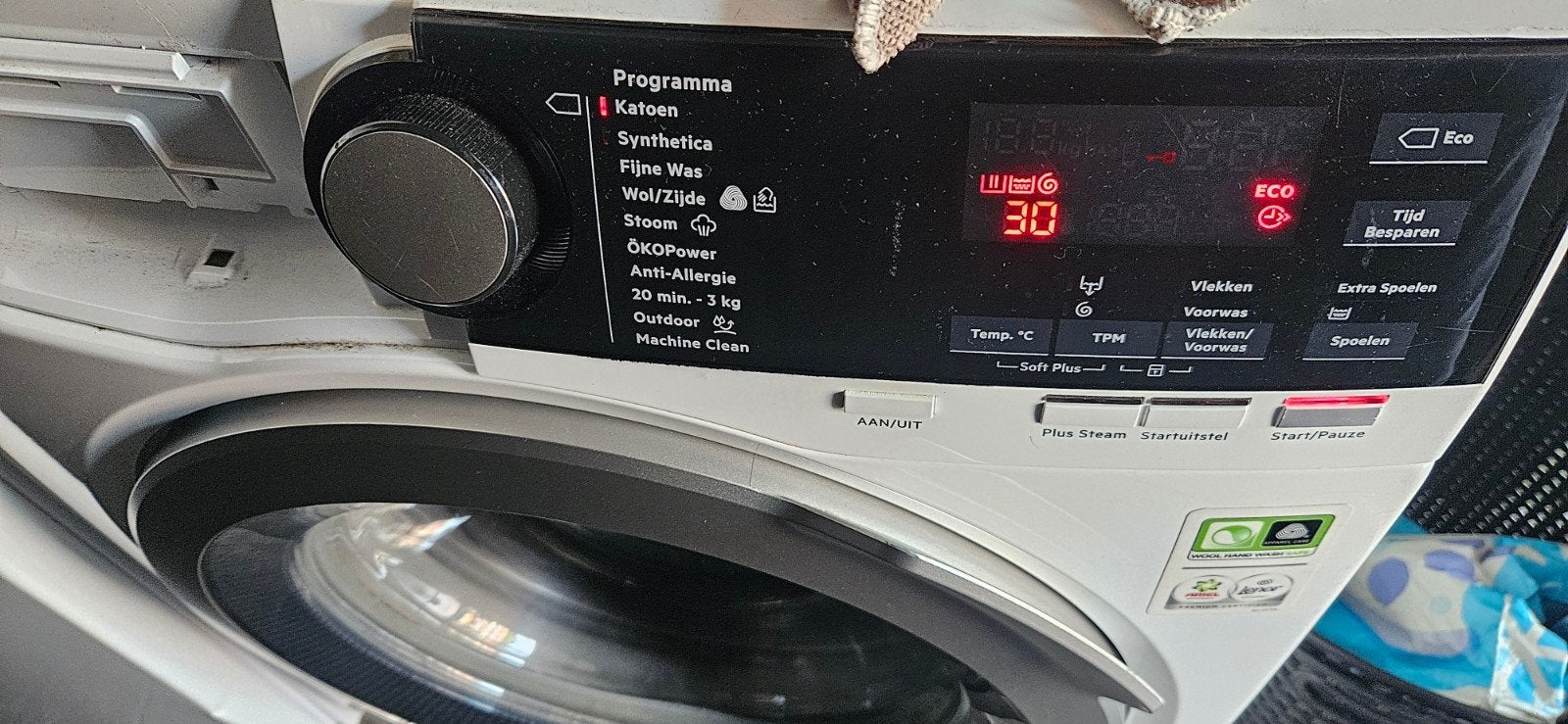 AEG 8000 Serie Lavamat ÖKOMix Wasmachine 1-8kg, Ophalen, Gebruikt, Voorlader, Kort programma