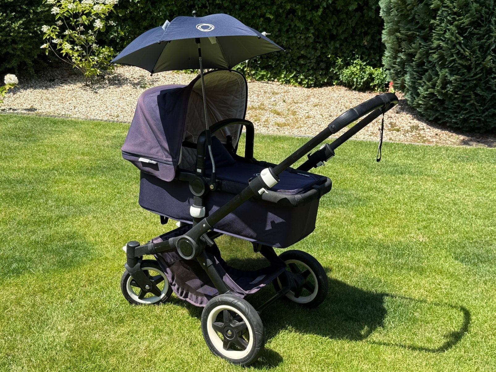 Bugaboo Buffalo kinderwagen – dkrblauw/navy – incl. acc, Kinderen en Baby's, Kinderwagens en Combinaties, Ophalen, Gebruikt, Bugaboo