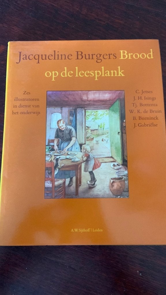 Brood op de leesplank - Jacqueline Burgers, Ophalen of Verzenden, Zo goed als nieuw