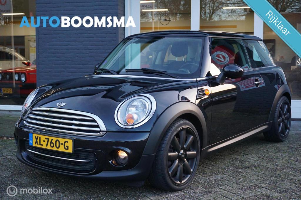 Mini Mini 1.6 122pk Cooper Automaat Cruise Airco Navi Pano, Gebruikt, Euro 6, 4 cilinders, 1095 kg