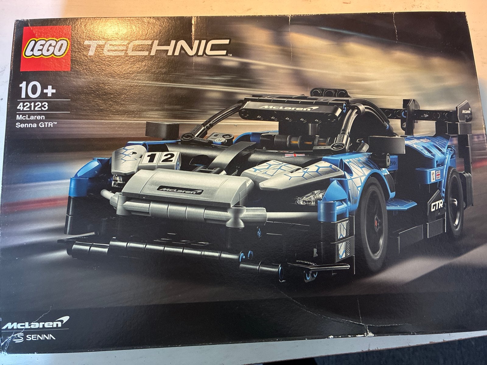 Lego Technic 42123 McLaren Senna GTR - Nieuw in doos, Lego, Nieuw, Ophalen of Verzenden, Technic