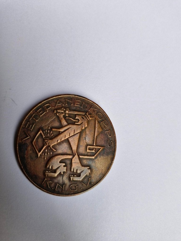 penning brons kngv, Ophalen of Verzenden, Brons, Nederland