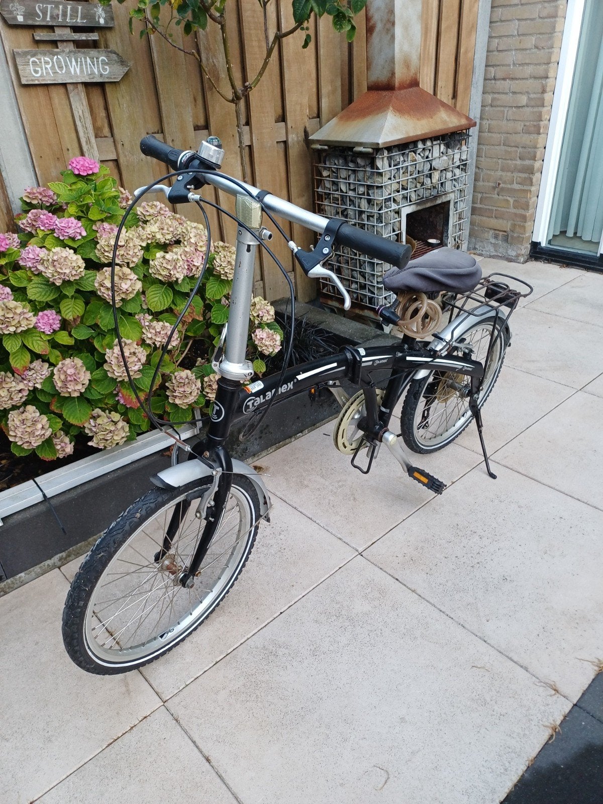Talamax vouwfiets, 20 inch, 6 versnellingen, Fietsen en Brommers, 20 inch of meer, Gebruikt, Velgrem, Versnellingen
