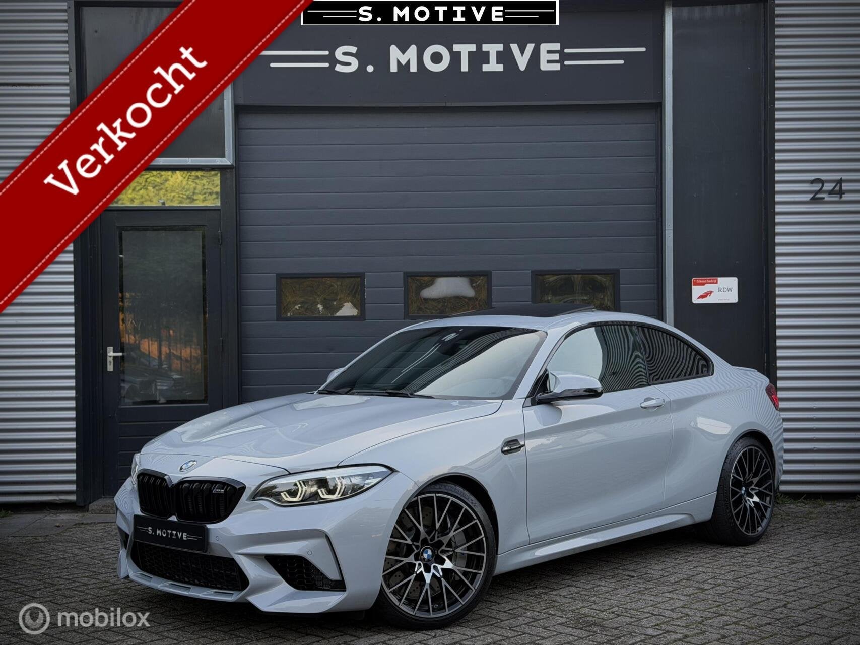 BMW 2-serie Coupé M2 DCT Competition Track-Pack, H&K, Schui, Auto's, Automaat, Achterwielaandrijving, Gebruikt, Zwart