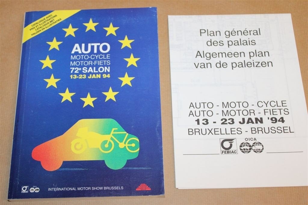 72e Salon Brussel 1994 — Autos, Motors en Fietsen, Ophalen of Verzenden, Gelezen, Opel