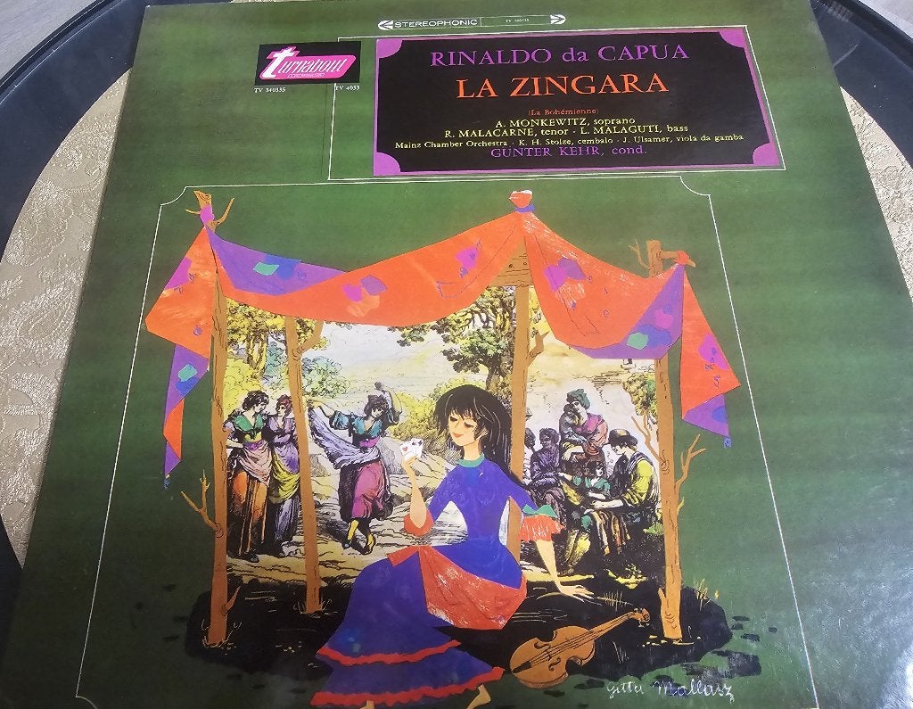 Rinaldo Di Capua – La Zingara (La Bohémienne), Cd's en Dvd's, Opera of Operette, Ophalen of Verzenden, Zo goed als nieuw, 12 inch