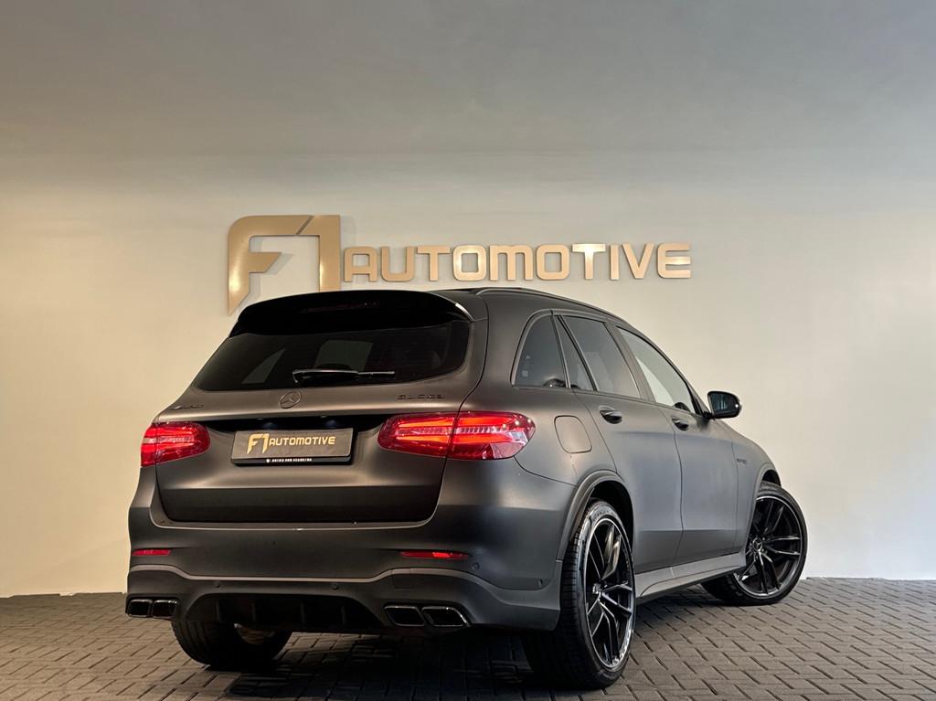 Mercedes-Benz GLC-klasse AMG 63 4MATIC+ Pano|Sfeer|Burmester, Auto's, Automaat, Gebruikt, Automatische klimaatregeling, Leder