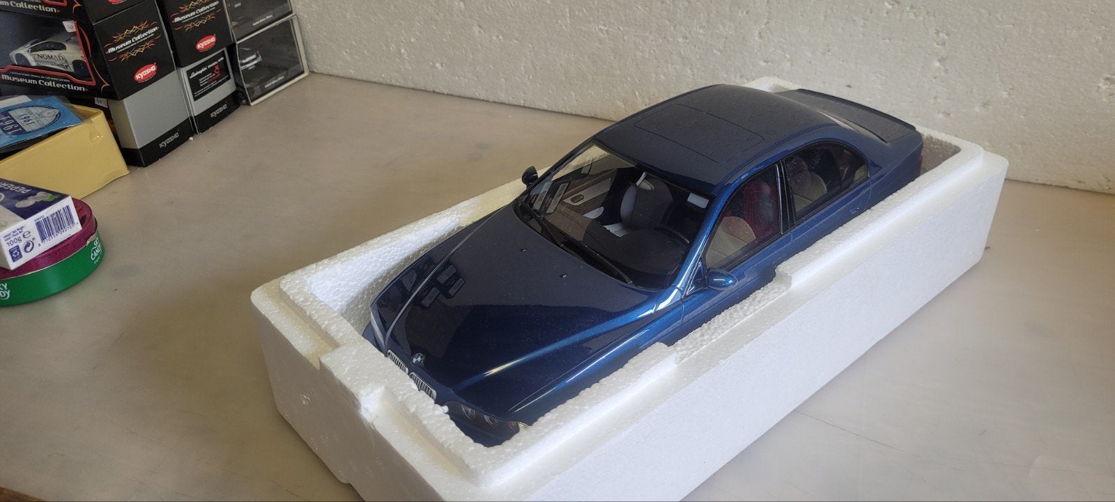 1/12 OTTO BMW M5 E39, Ophalen of Verzenden, Zo goed als nieuw, 1:9 t/m 1:12, Auto