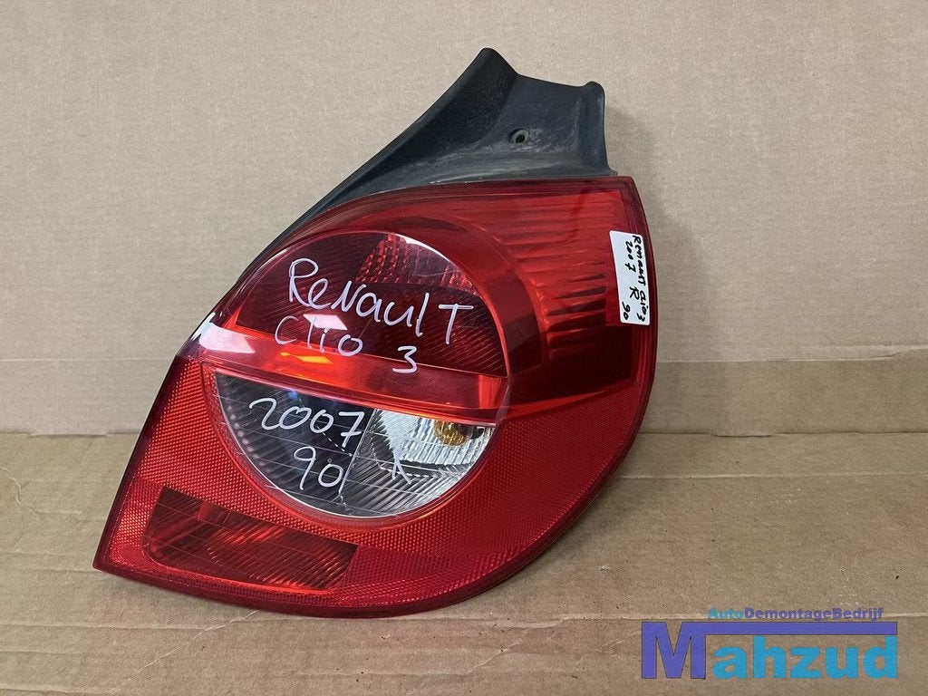 RENAULT CLIO 3 Rechts achterlicht Right backlight 2005-2012, Renault Group, Gebruikt, Contact.group@renault.com, Renault