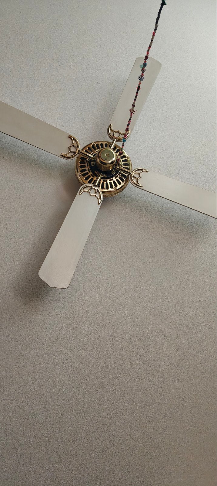 Plafondventilator zonder verlichting - Klassiek design, Wit, Overige merken, Gebruikt, Klassiek