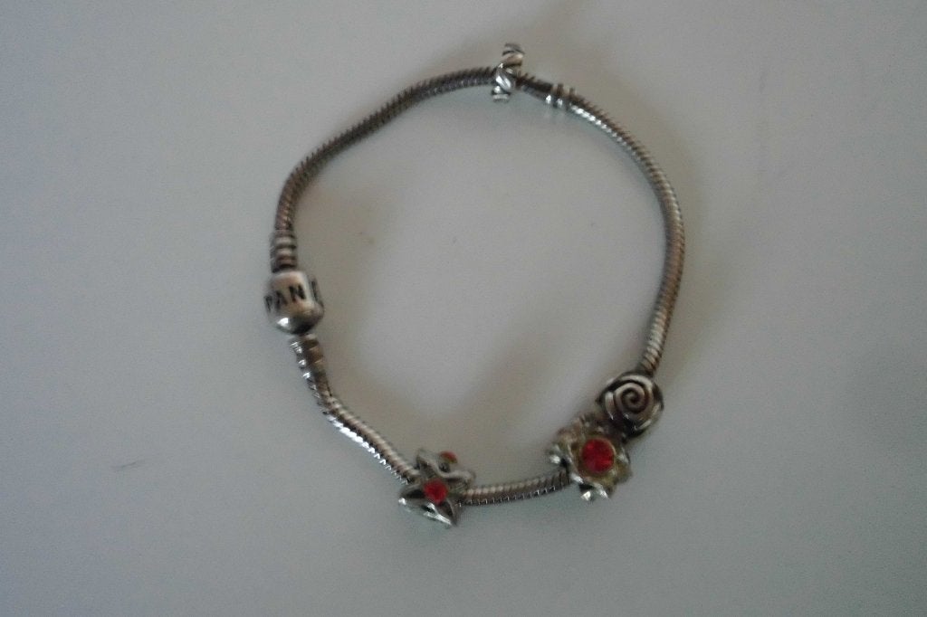 pandora armband, Ophalen of Verzenden, Gebruikt, Zilver, Zilver