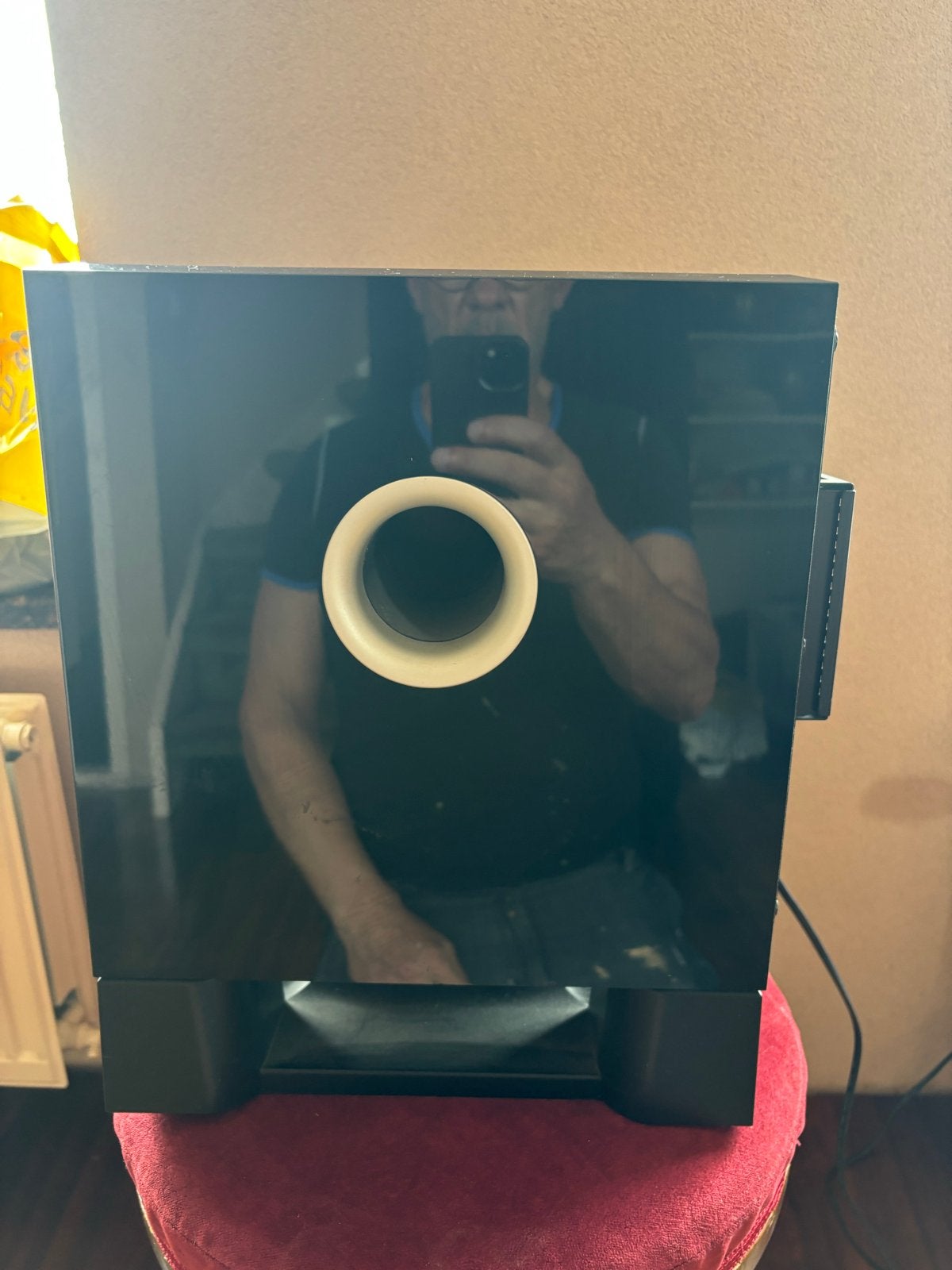 Yamaha YST-SW215 Subwoofer - Krachtige Bass, Subwoofer, Zo goed als nieuw, 60 tot 120 watt, Ophalen