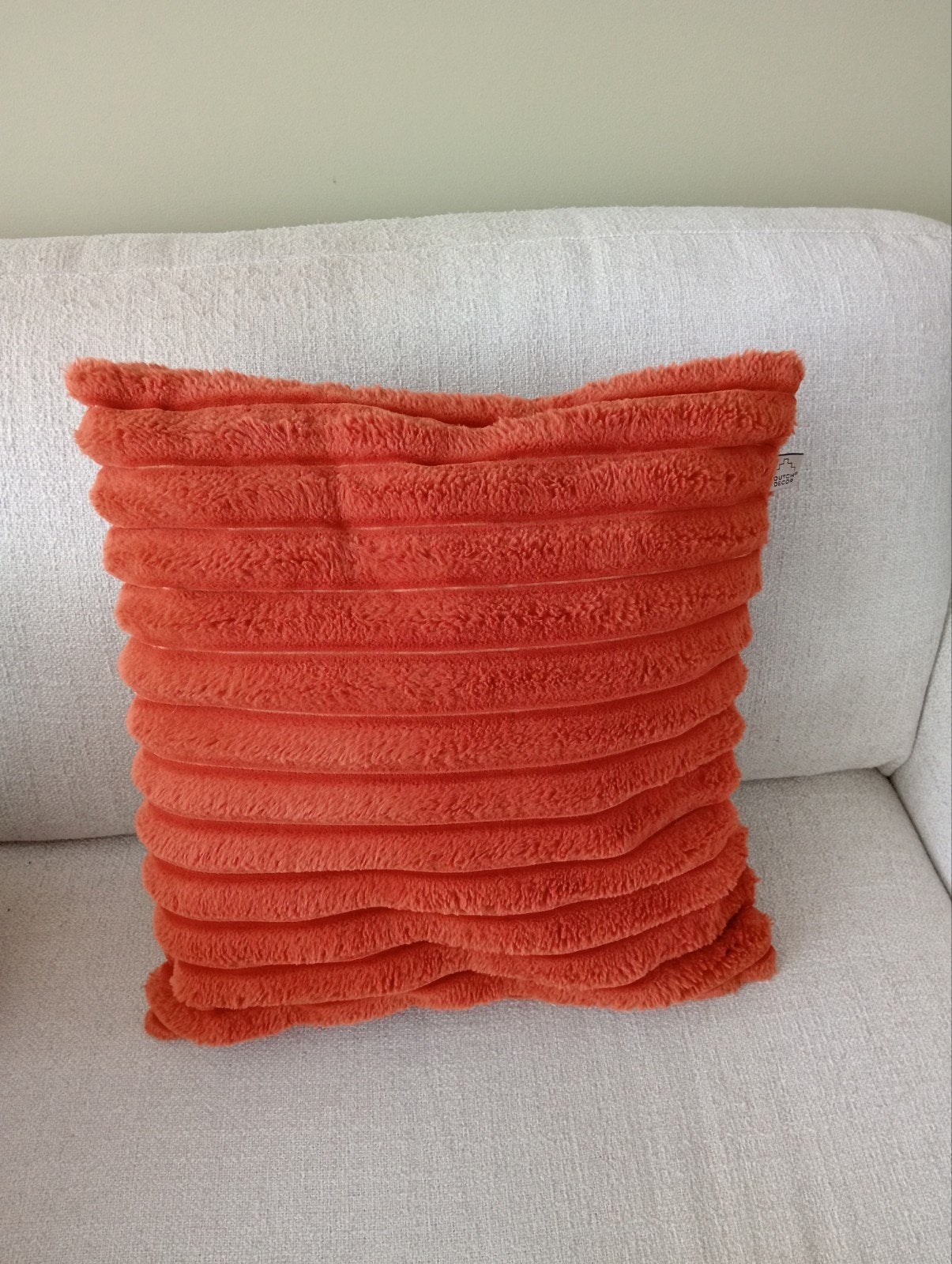 mooie sierkussens met binnenkussens: diverse kleur, oranje, Met print, Vierkant, Ophalen of Verzenden, Zo goed als nieuw