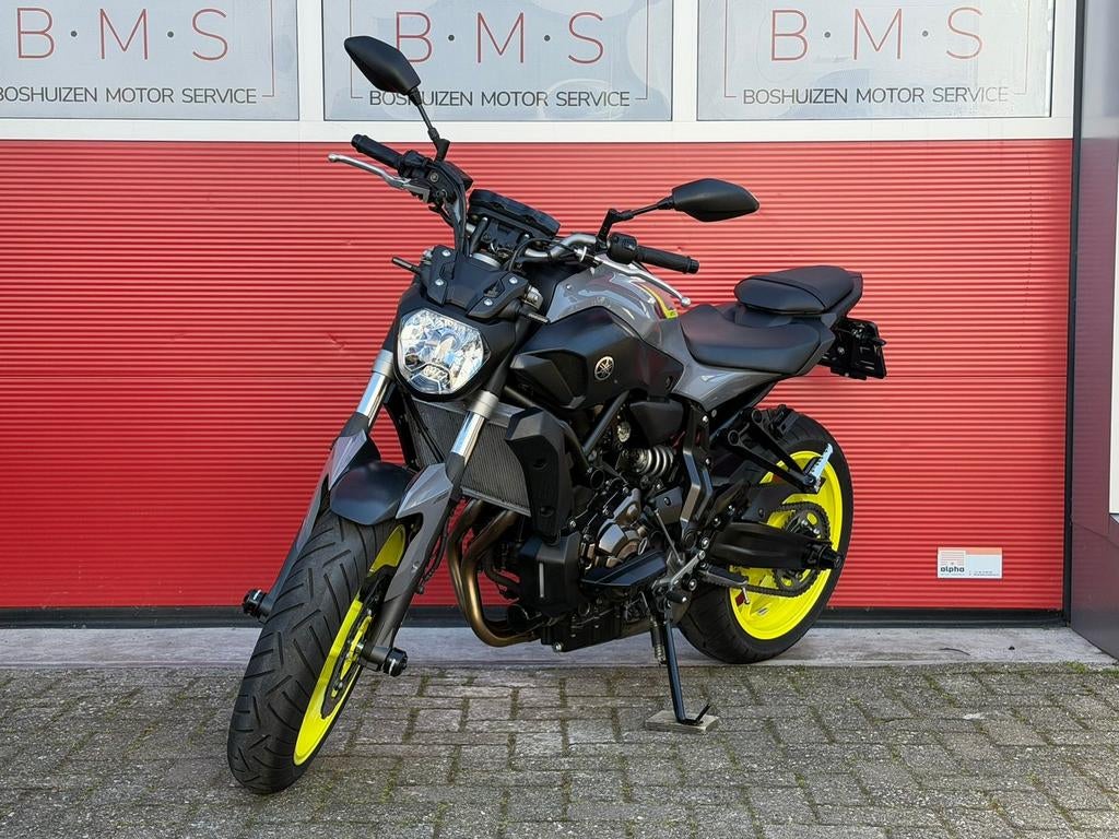 YAMAHA MT 07 ABS (bj 2016), 2 cilinders, Motorrijbewijs A, Bedrijf, Onbekend