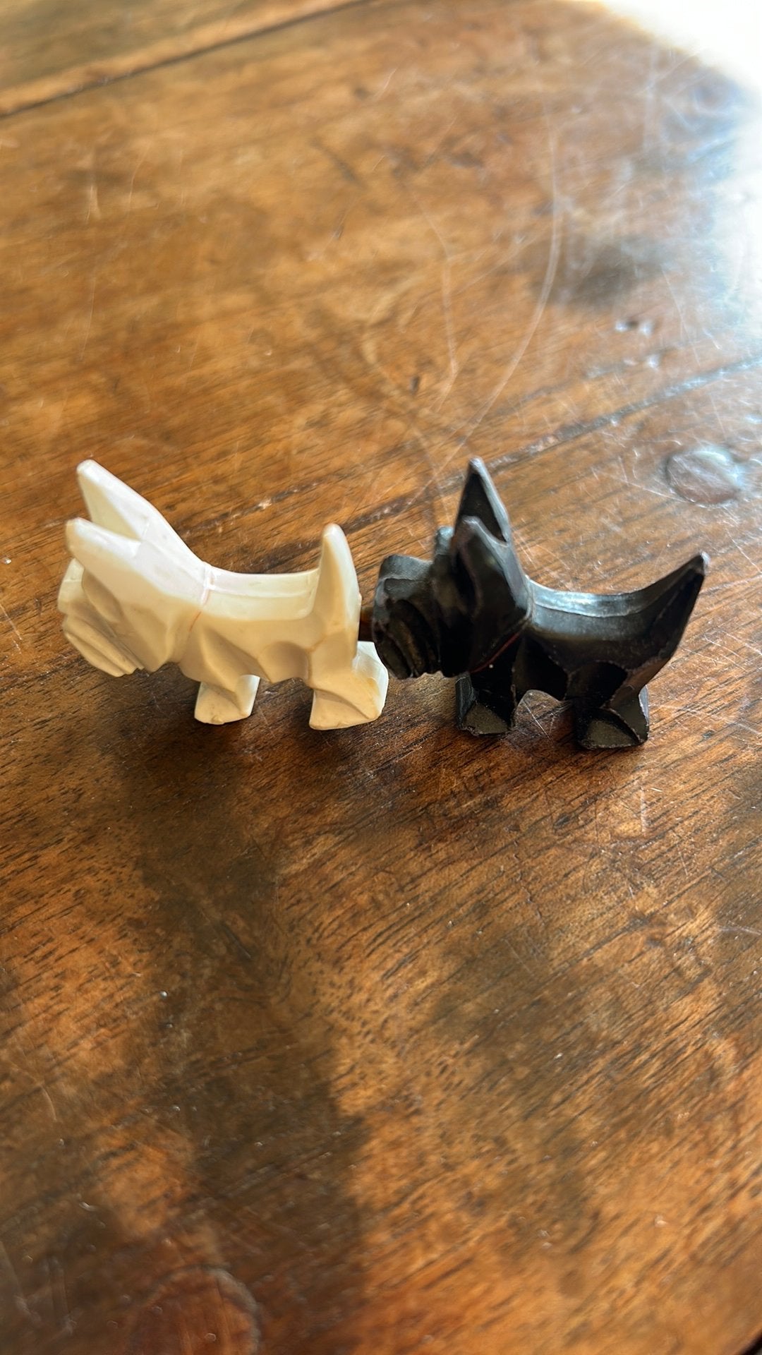 Magnetische black and white terriers, Ophalen of Verzenden