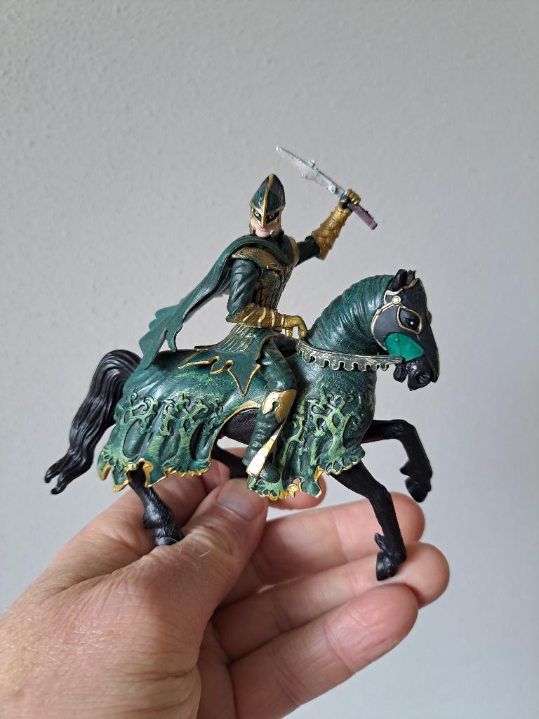 Ruiter Maurits van Raveleijn, Efteling, rubber 6x11.5x11.5cm, Ophalen of Verzenden, Zo goed als nieuw