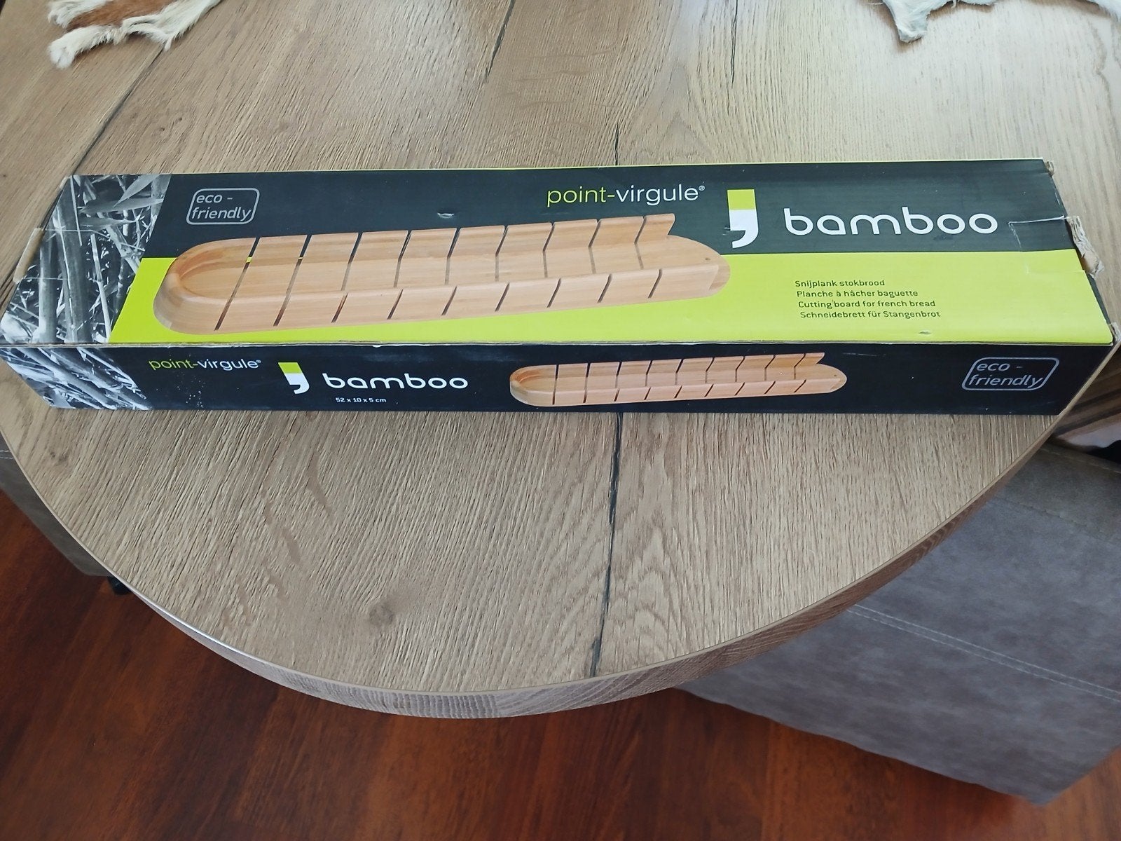 Snijplank stokbrood, Ophalen, Nieuw