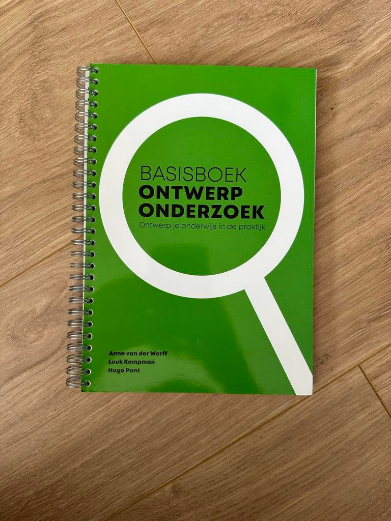 Basisboek Ontwerp Onderzoek - Lerarenopleiding Engels, Boeken, Ophalen of Verzenden, Gamma, Zo goed als nieuw, HBO