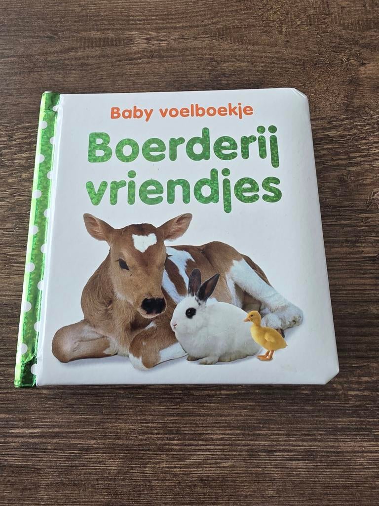 Baby voelboekje Boerderijvriendjes, 0 tot 6 maanden, Uitklap-, Voel- of Ontdekboek, Dawn Sirett, Ophalen