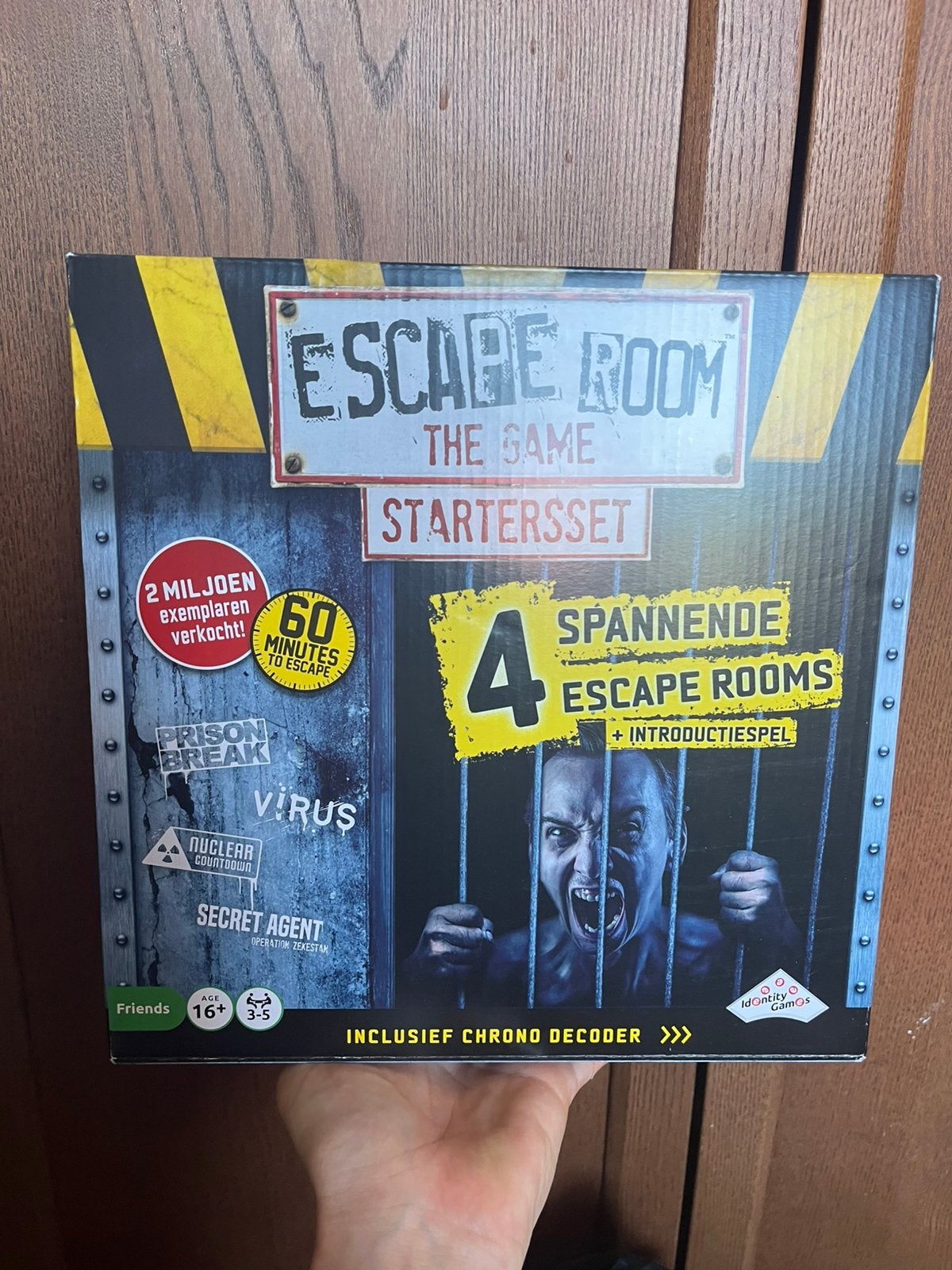 Escaperoom the game starterset, Vijf spelers of meer, Ophalen of Verzenden, Nieuw