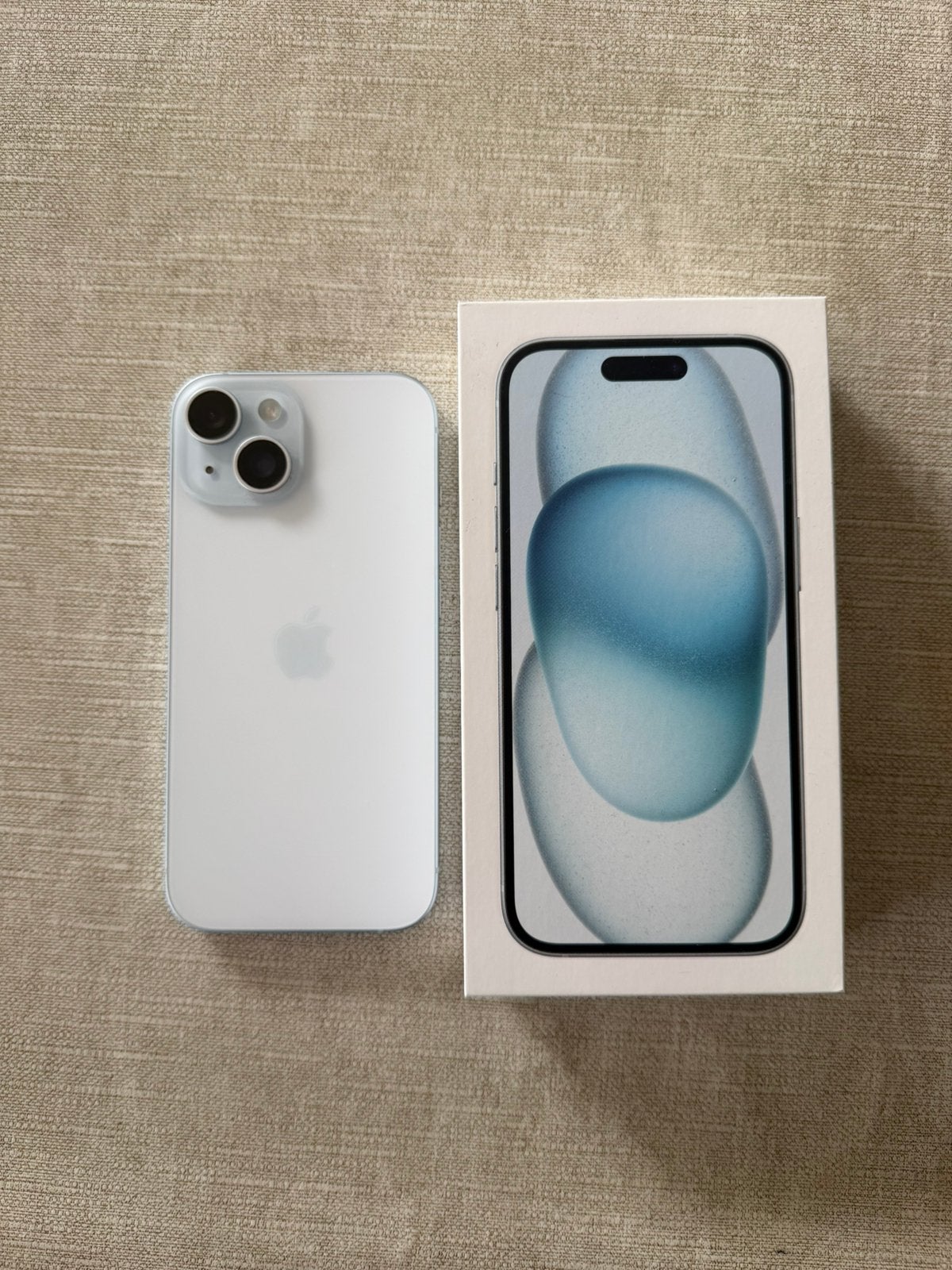 Iphone 15 128GB blauw