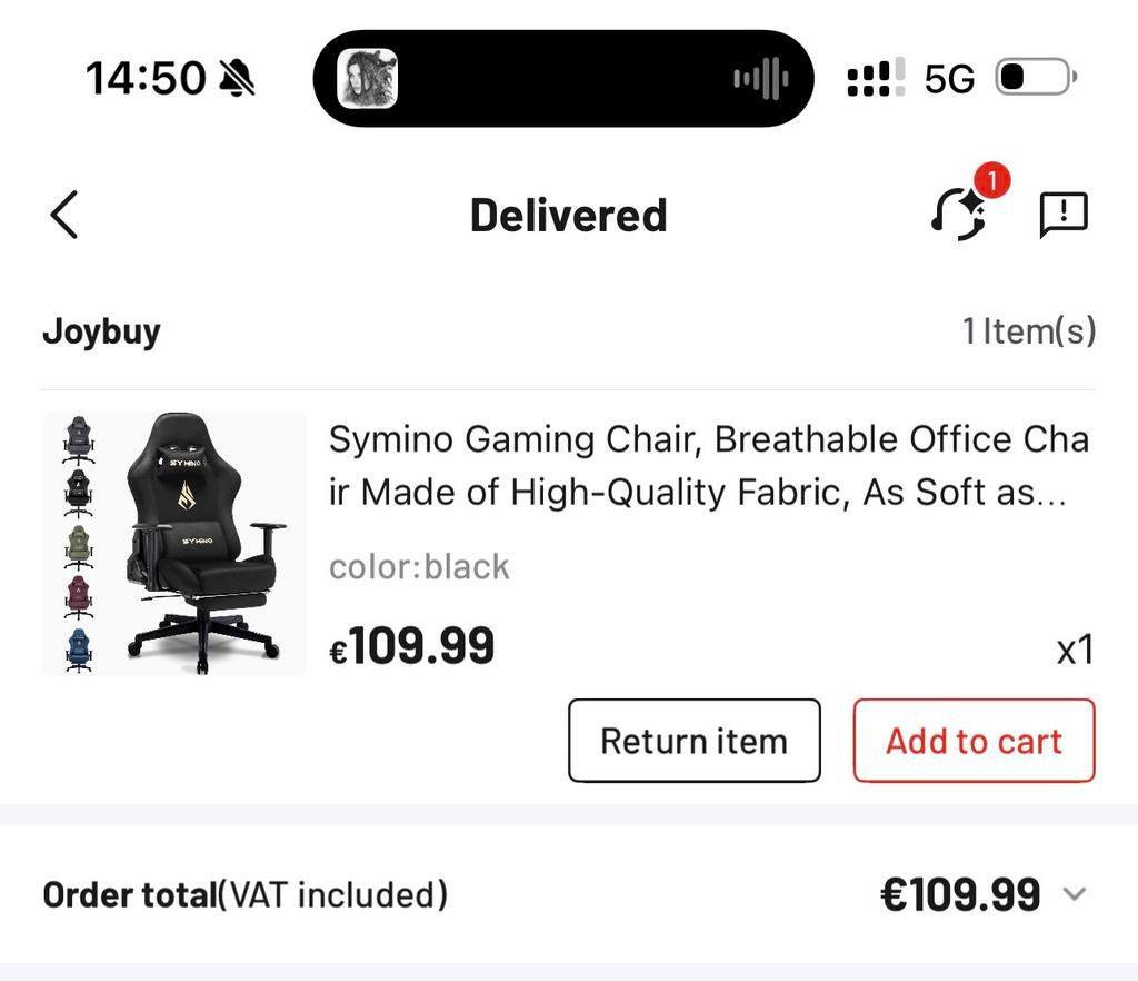 Like New Gaming Chair – Comfortable, Breathable & Ergonomic, Ophalen of Verzenden