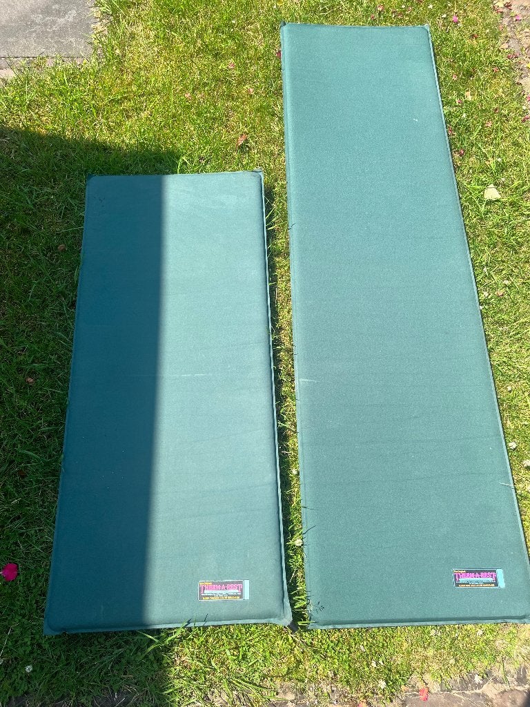 2 x Thermarest slaapmat zelfopblazend., Ophalen of Verzenden, Gebruikt, 1-persoons