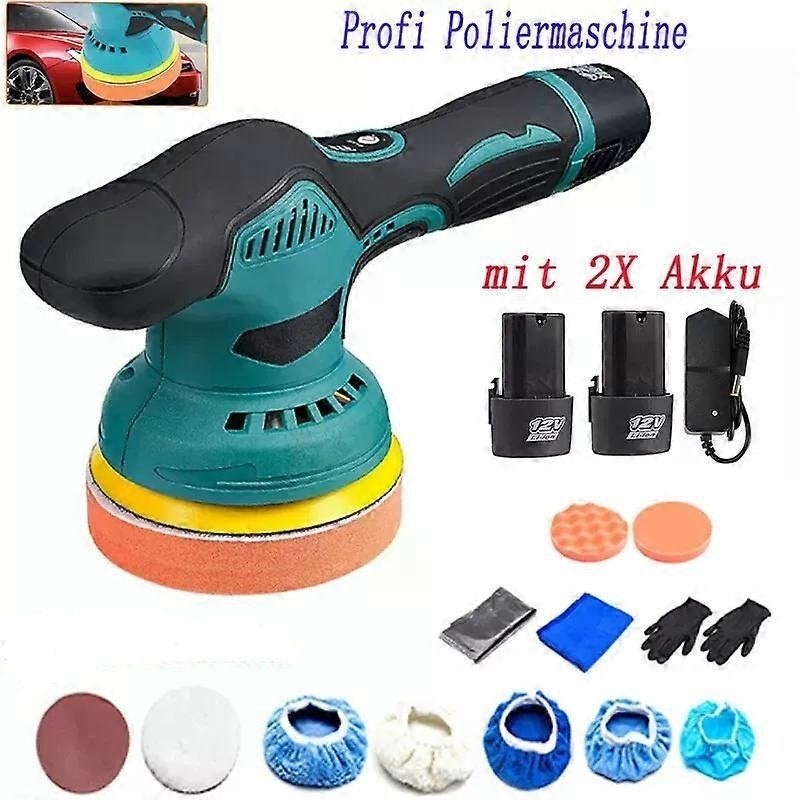 Draadloze polijstmachine auto's poetsen, Ophalen of Verzenden, Bolku Tuning, Info@bolku.nl, 6851TB