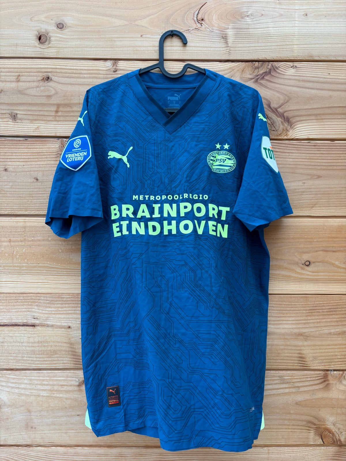 PSV Matchworn Shirt De Jong #9 - Onuitgewassen, Verzamelen, Sportartikelen en Voetbal, Ophalen of Verzenden, Gebruikt, Shirt