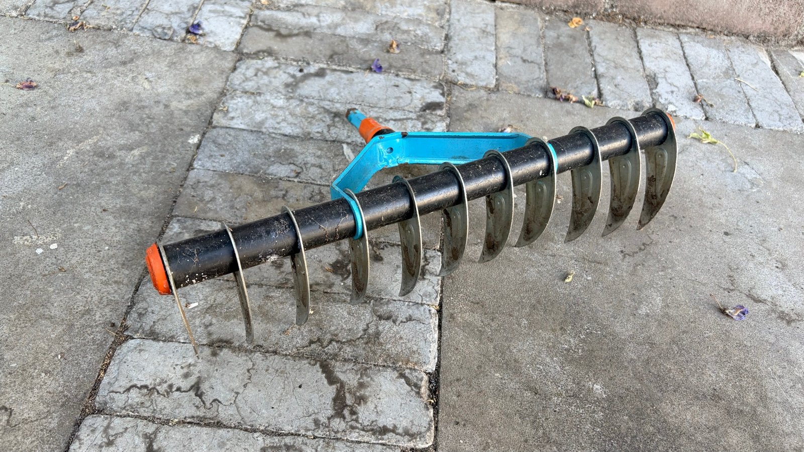 Gardena verticuteer hark voor tuin en gazon, Ophalen, Gebruikt, Hark