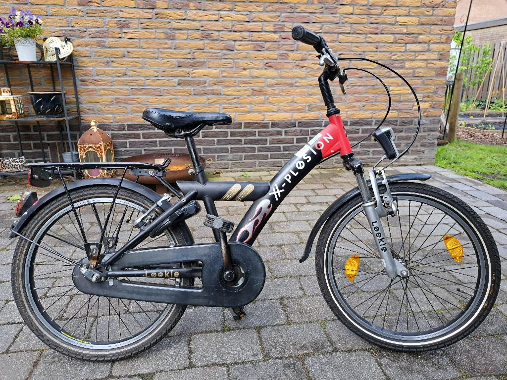 Kinderfiets 20 inch Loekie, Ophalen, Gebruikt, Loekie Xplorer, Terugtraprem