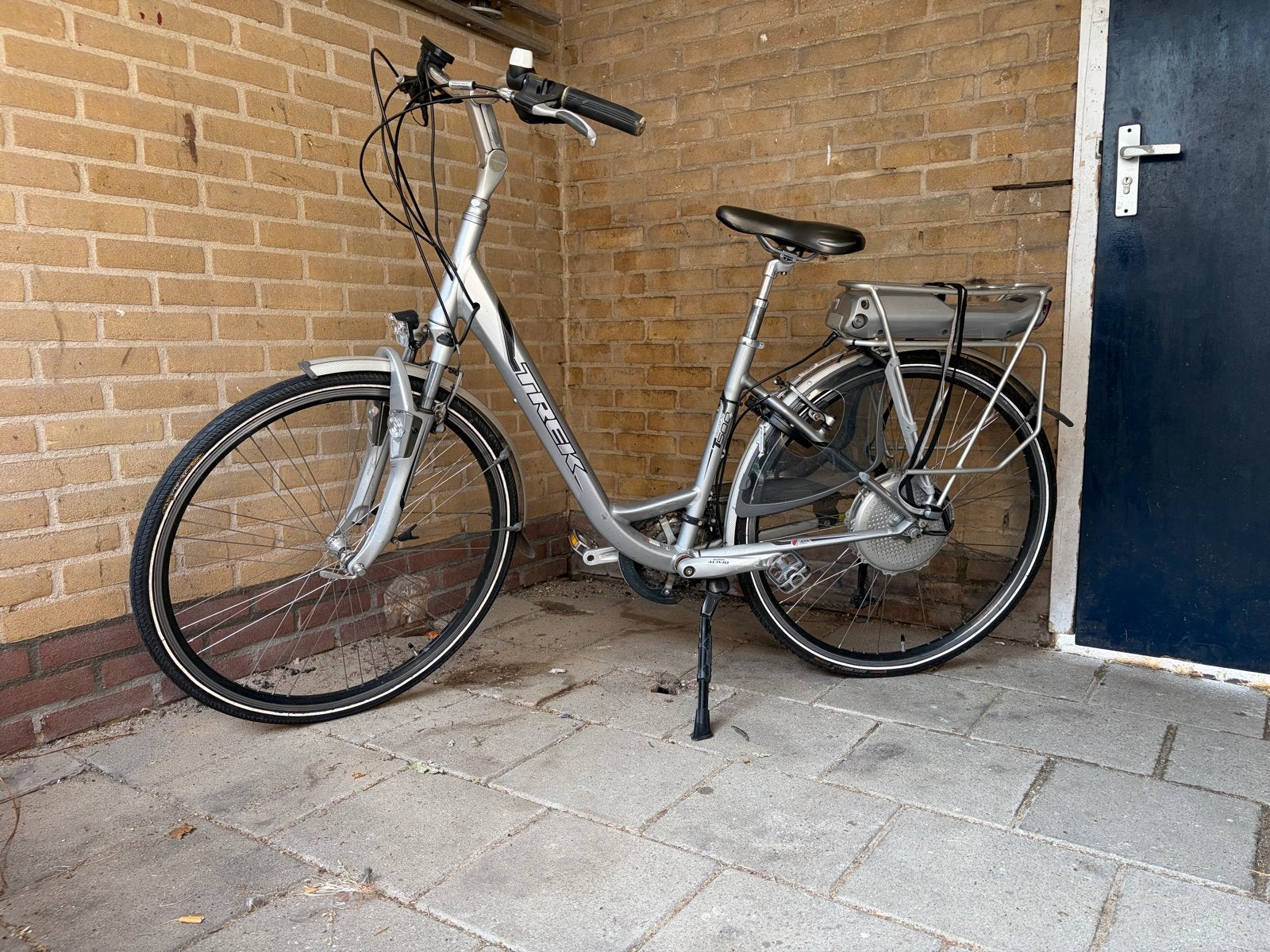 Trek T500 elektrische fiets - accu is defect, Fietsen en Brommers, Elektrische fietsen, Gebruikt, 51 tot 55 cm, 30 tot 50 km per accu
