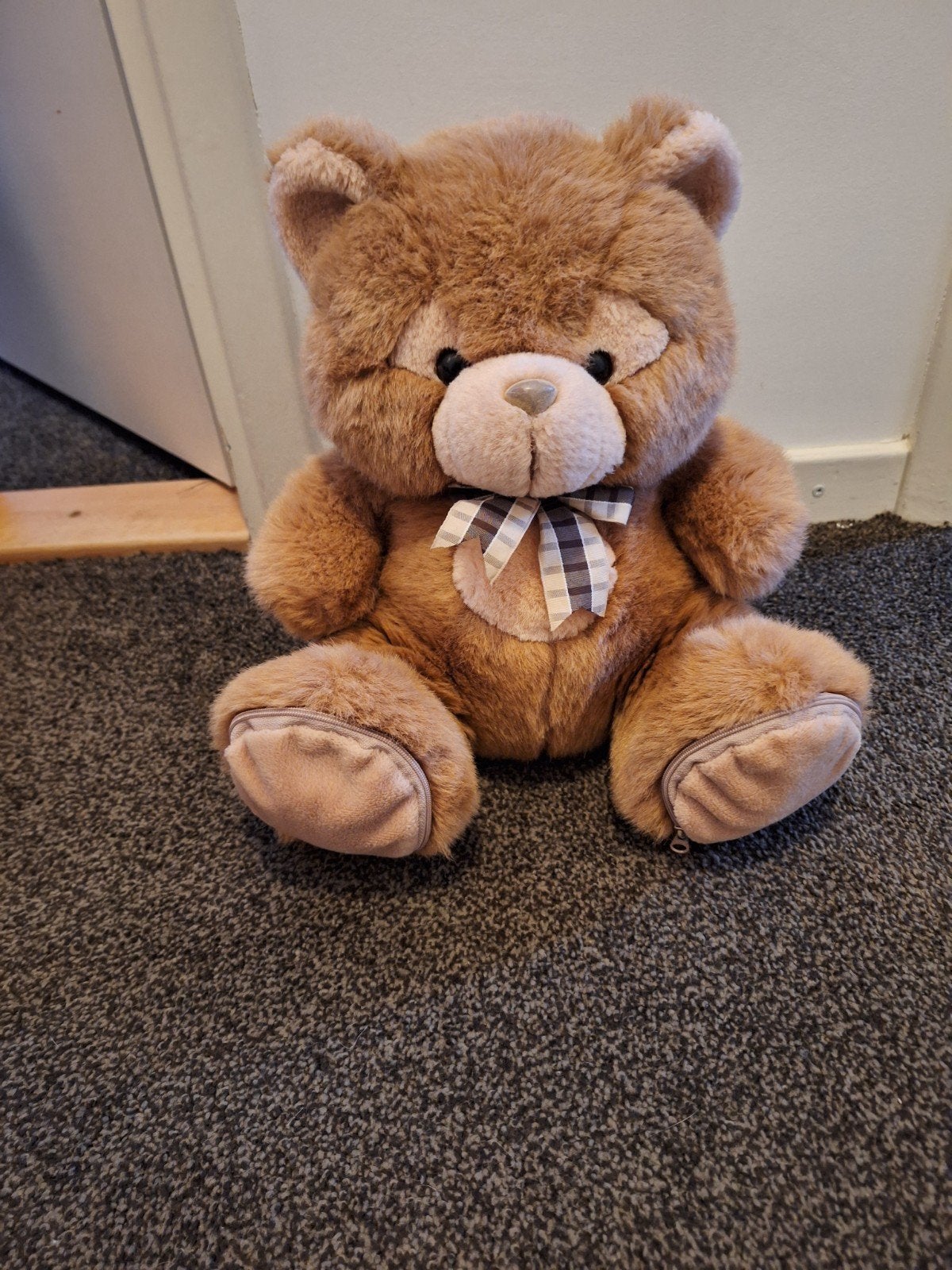 knuffel beer 25cm hoog, Ophalen, Zo goed als nieuw, Beer, Overige merken