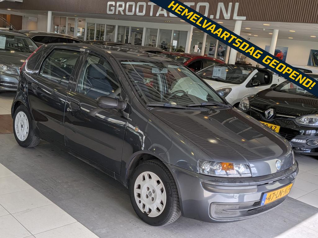 Fiat Punto 1.2 Dynamic Airco, Stuurbekrachtiging (bj 2003), Auto's, Voorwielaandrijving, Stof, Gebruikt, 4 cilinders
