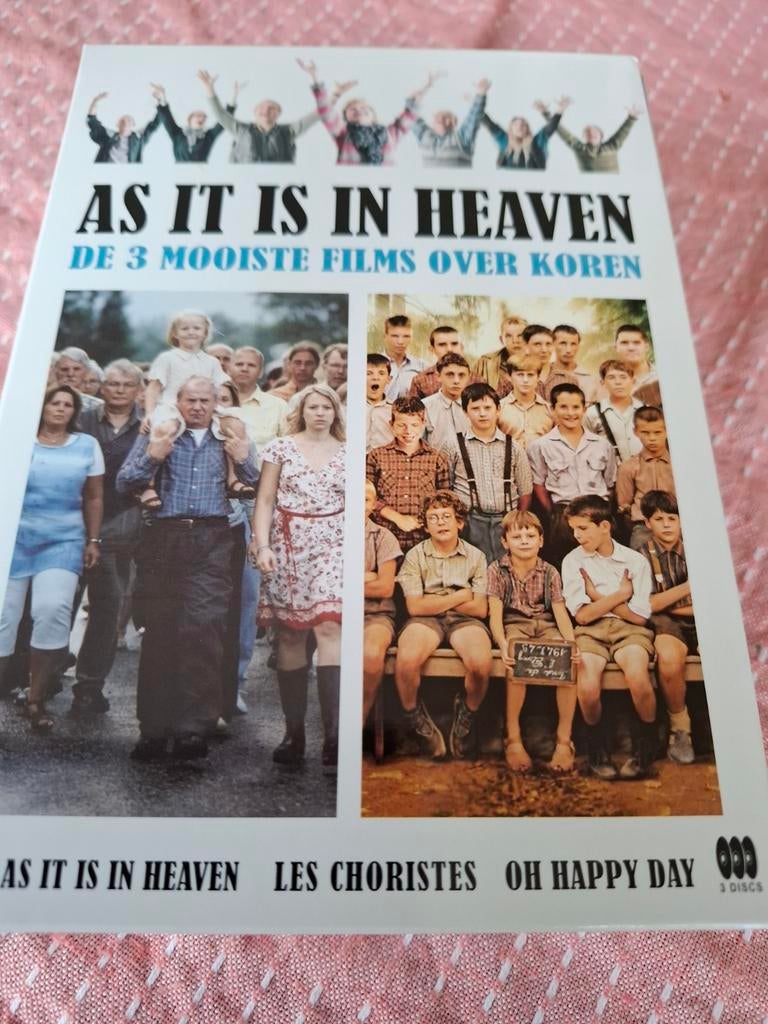 As it is in heaven 3 films, Ophalen of Verzenden, Zo goed als nieuw