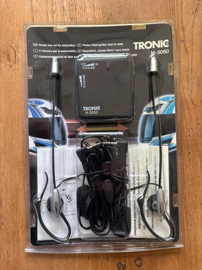 Tronic H-3050 Handsfree set voor motorfietsen, Ophalen of Verzenden, Nieuw