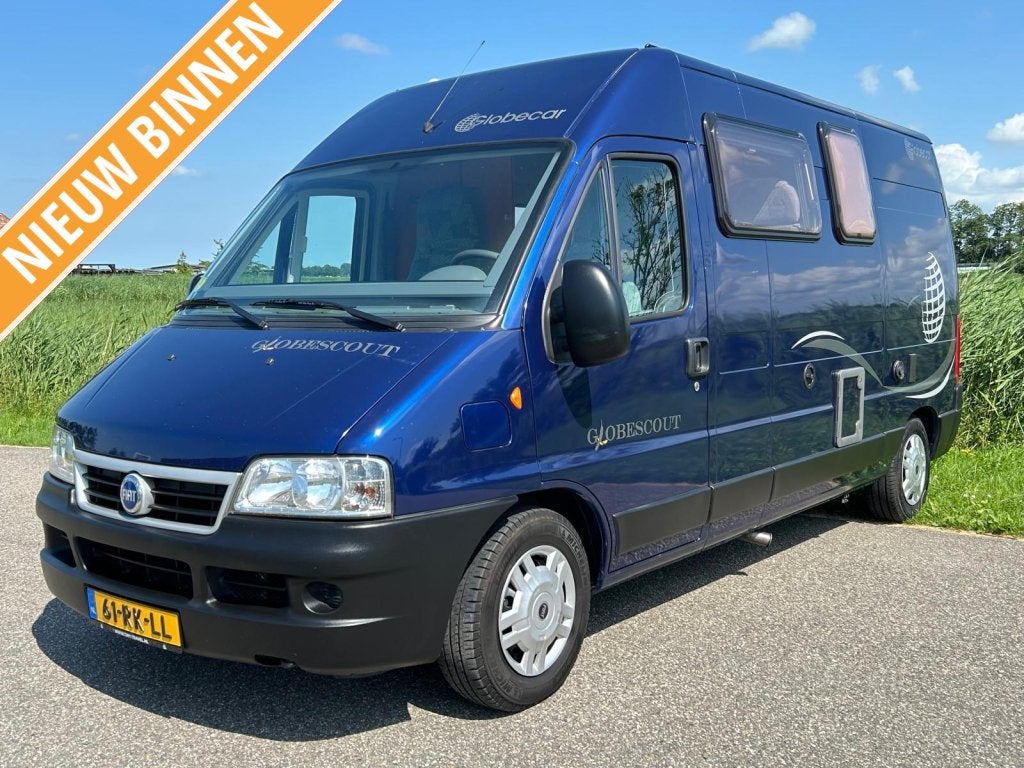 Zeer nette Dethleffs Globescout buscamper, AIRCO, Chemisch toilet, Ringverwarming, Bedrijf, Tot en met 3