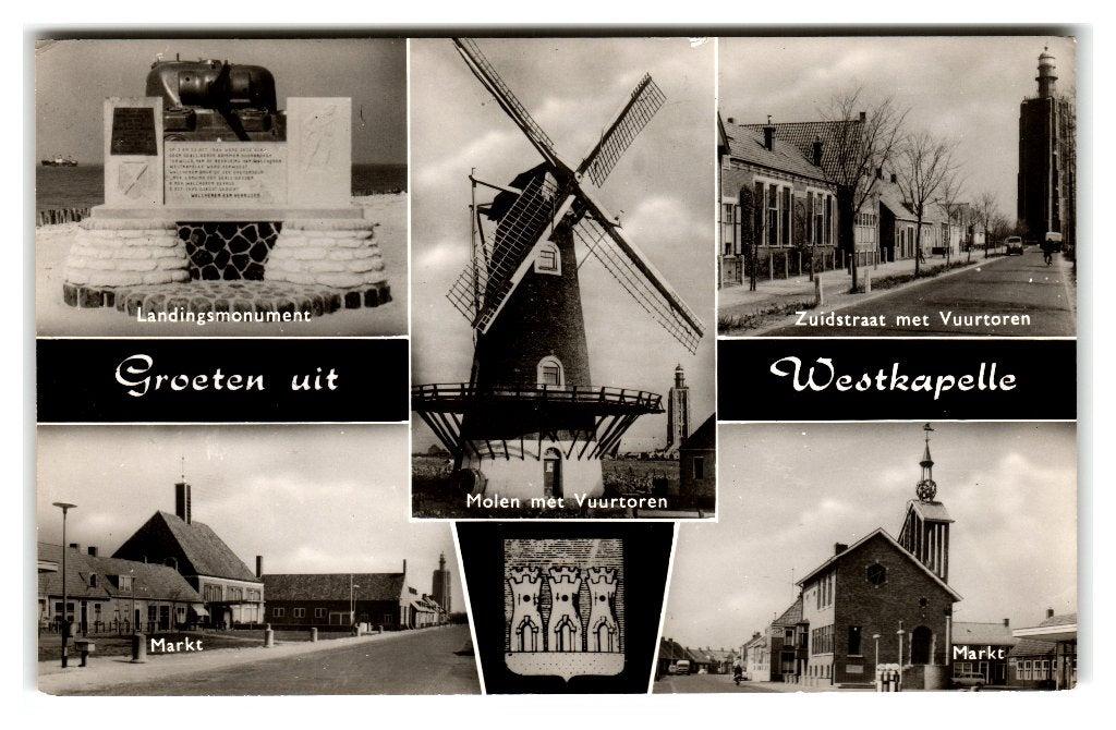 Westkapelle, Groeten uit Westkapelle - Opruimingskaart, Ophalen of Verzenden, 1960 tot 1980, Gelopen, Zeeland