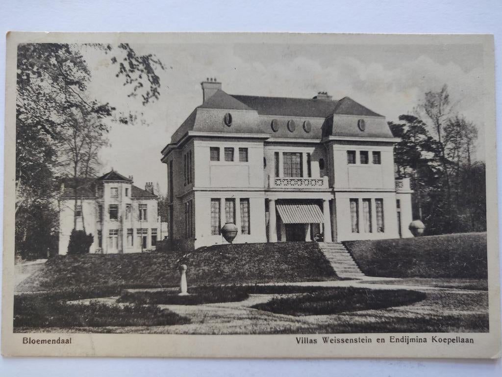 X550 Bloemendaal 1917, Ophalen of Verzenden, Voor 1920, Noord-Holland