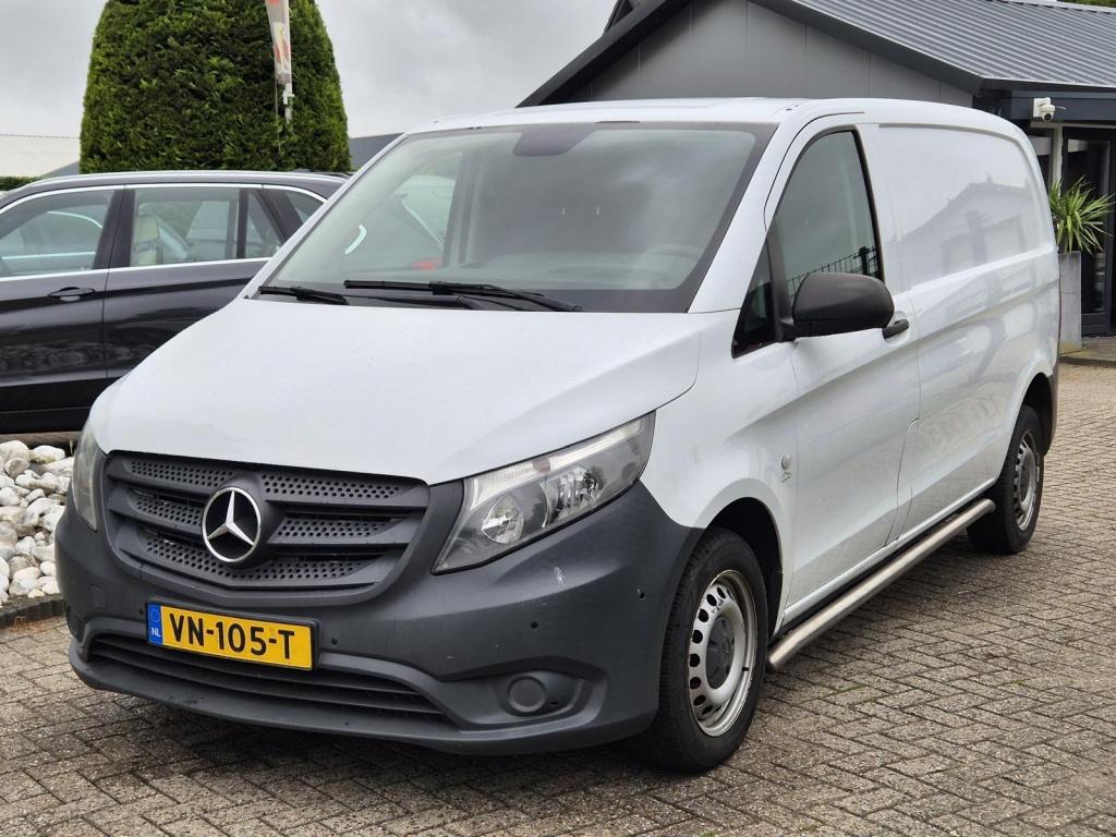 Mercedes-Benz Vito 114 CDI Automaat 2015 Wit Grijs Kenteken, Auto's, Automaat, Euro 5, 136 pk, Gebruikt